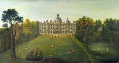 Tong Castle (Demolished) by English School